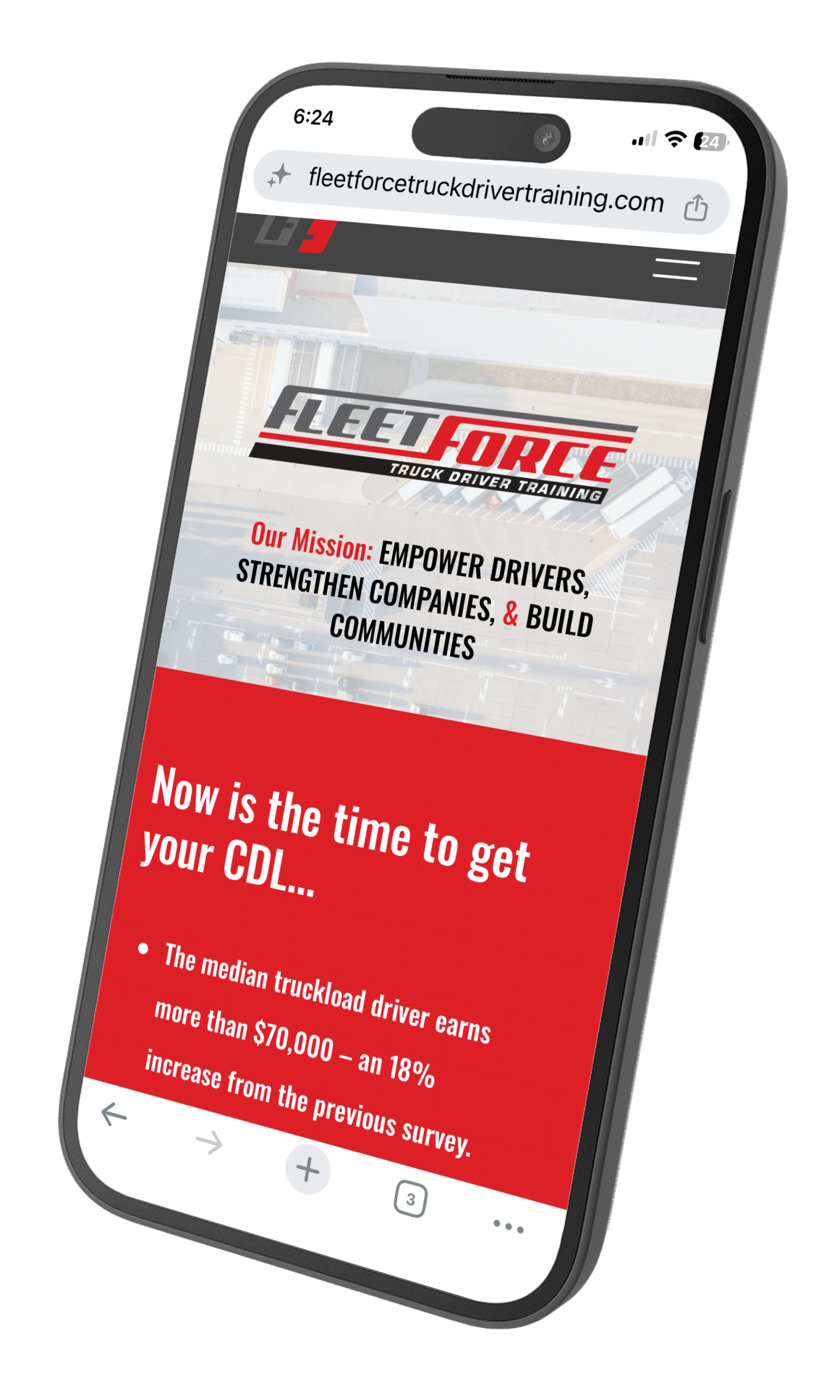 Visit FleetForce Truck Driver Training